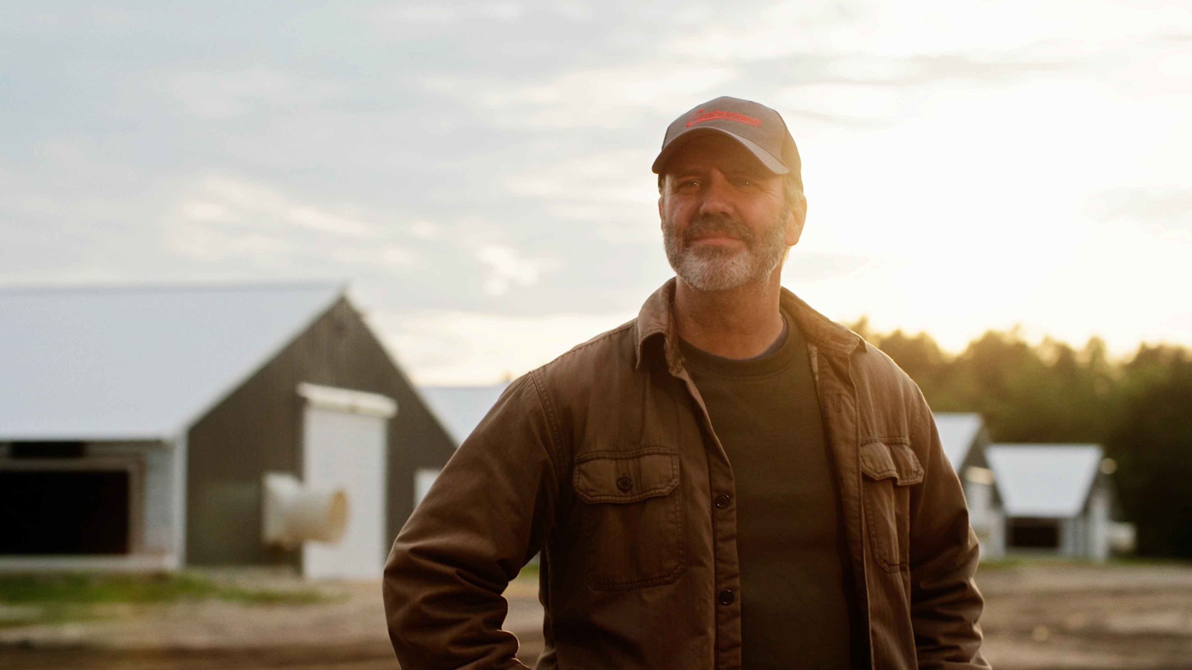 advertising commercial photography of a farmer for AGCO in Omaha, NE