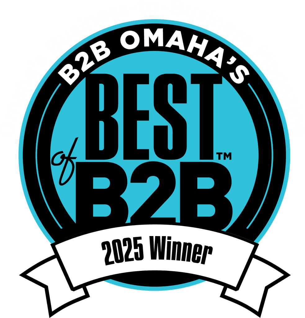 Creative Olsen awarded Best of Omaha 2025 by Omaha’s Business to Business Magazine for excellence in video production and commercial photography.